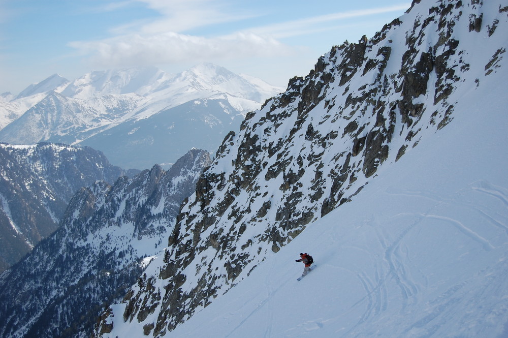 Snowboard aux Posets