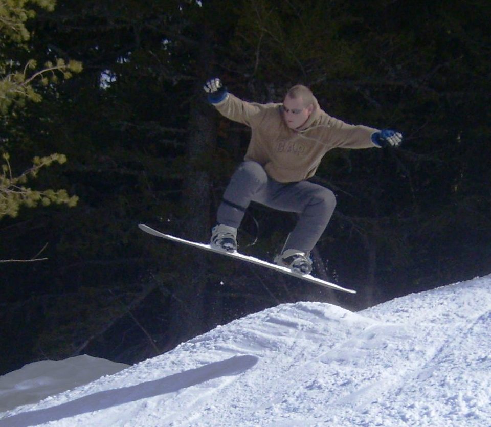 Snowboard Jump