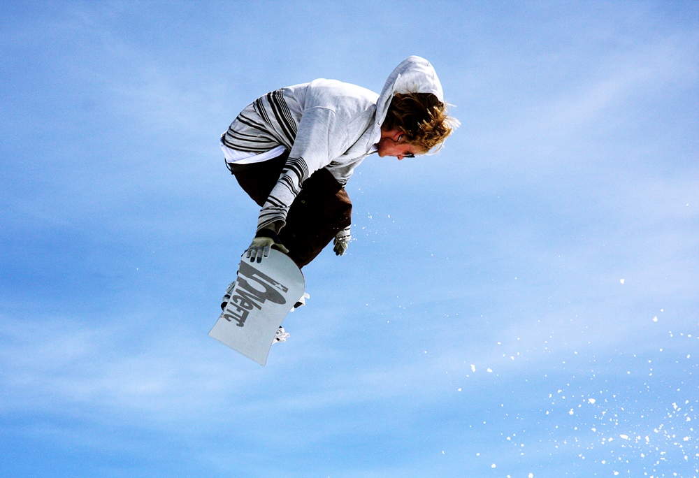 Snowboard Jump