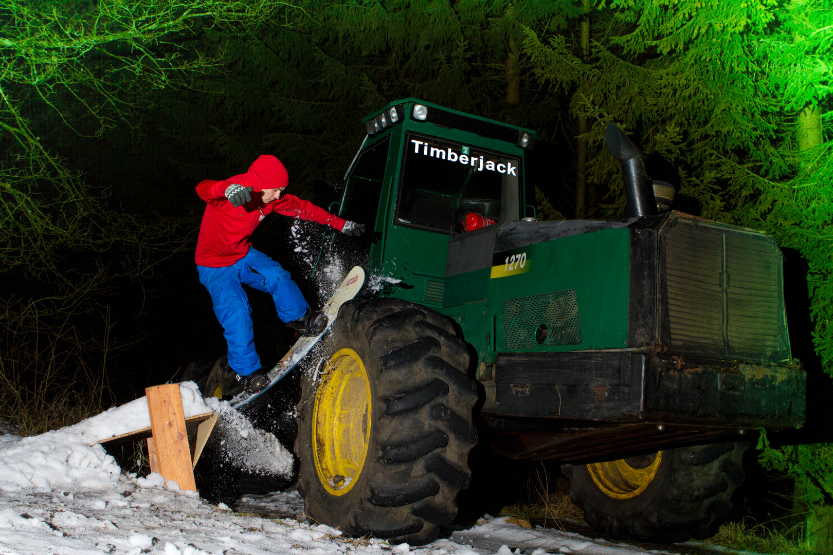 snowboarder i