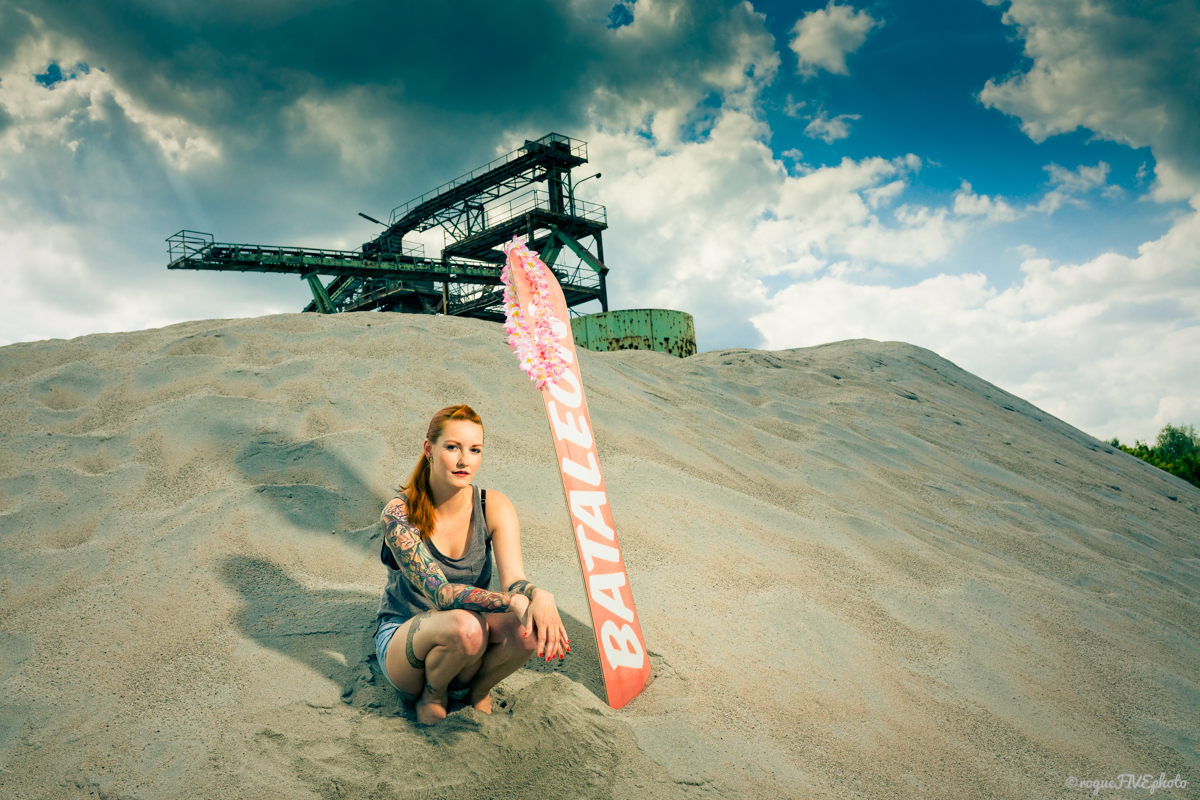 Snowboarding made in Hawaii