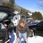 Snowboarding with Casimodo