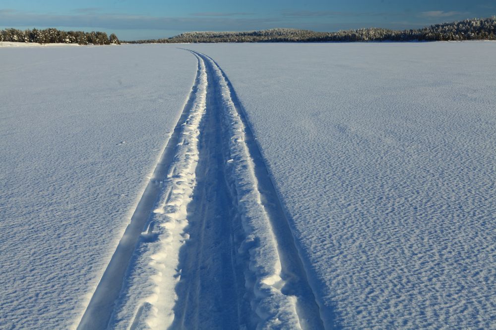 Snowbob Track bei Enontekiö