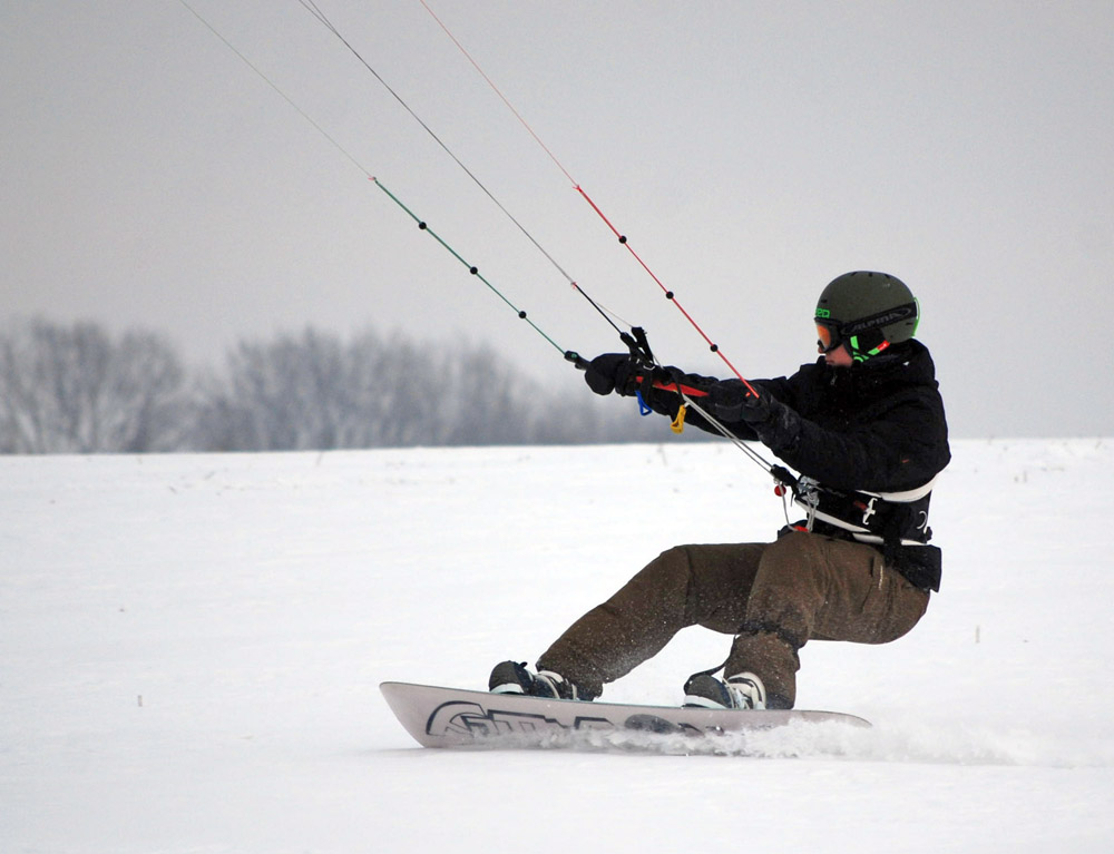 Snowkite in M-V