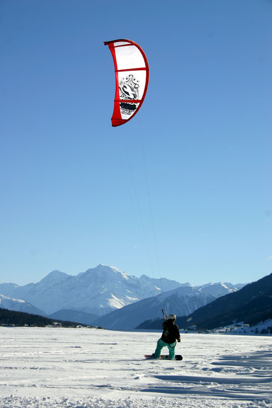 Snowkite Ortler