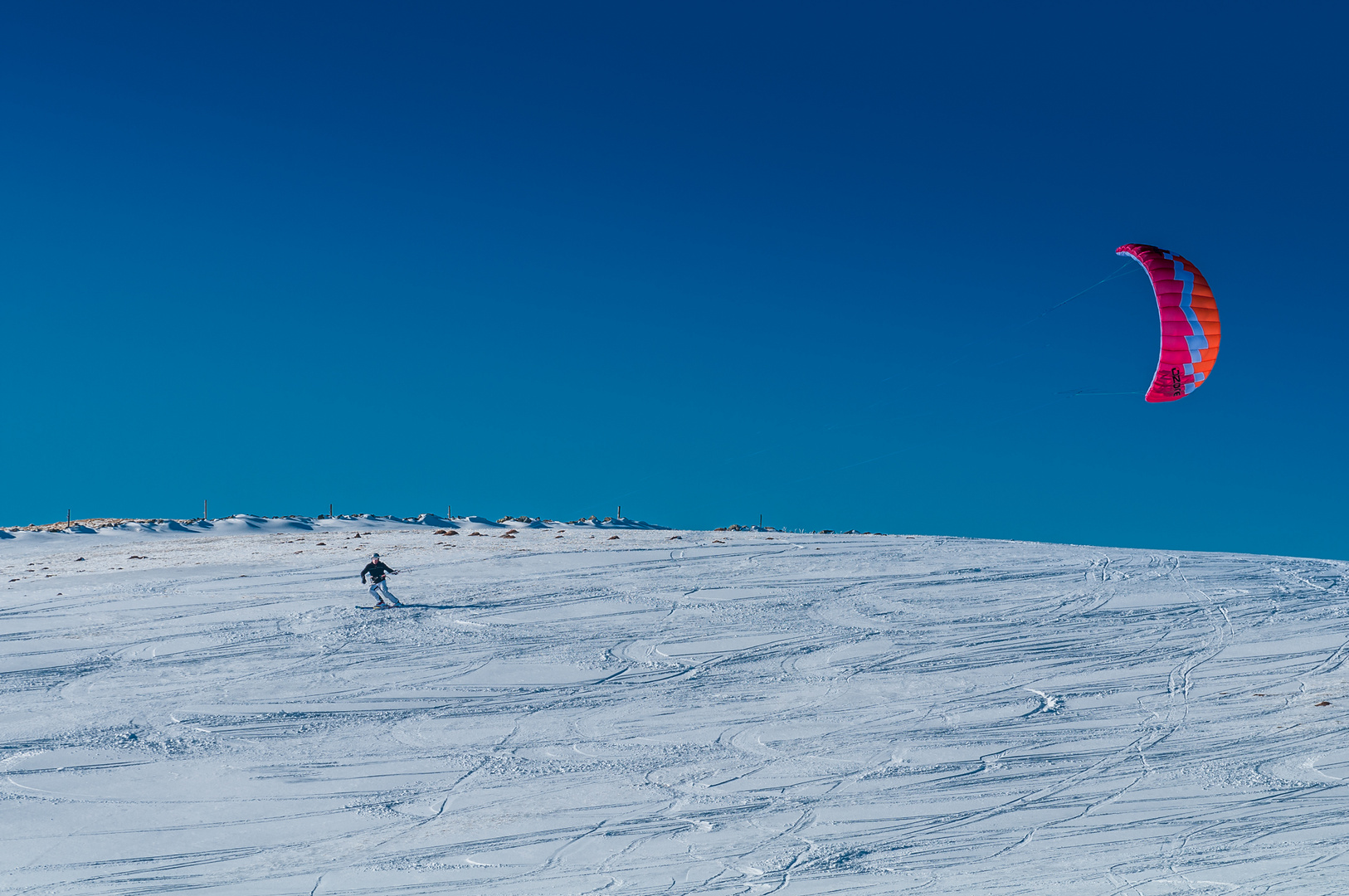 Snowkiting