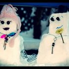 Snowman in love