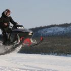 Snowmobil Jump