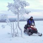 Snowmobiling