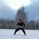 snowtime with katanas