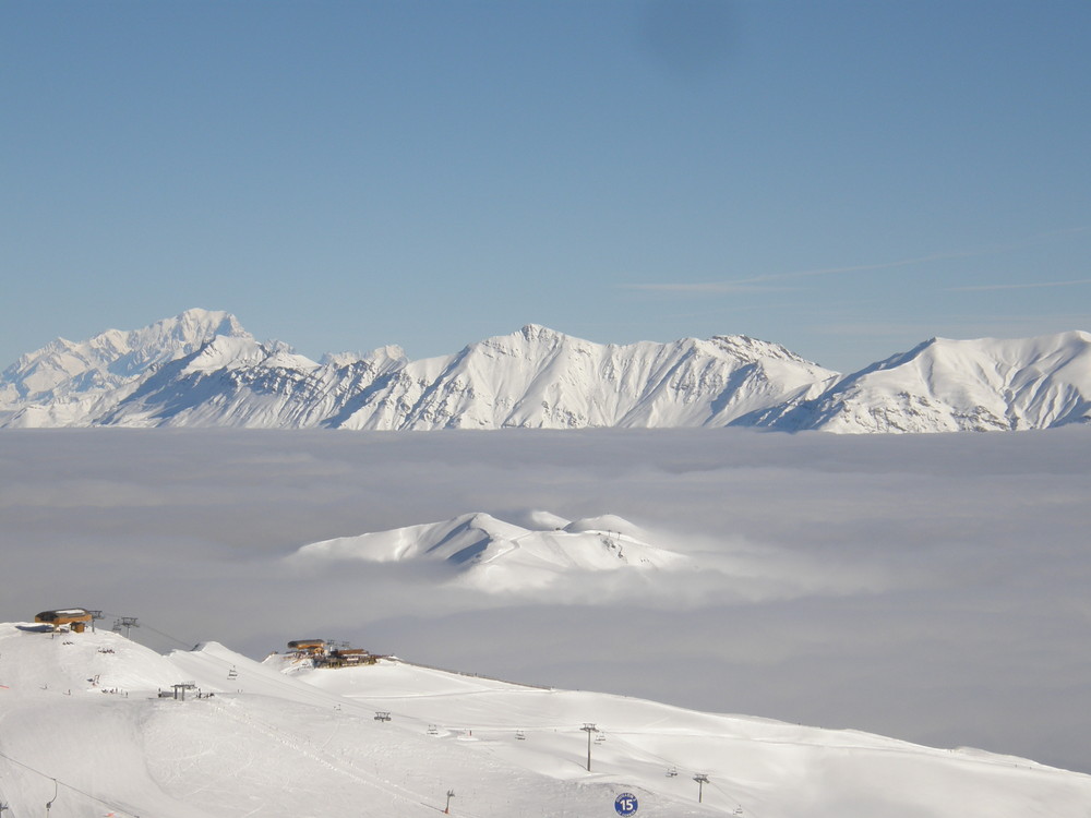 snowy clouds