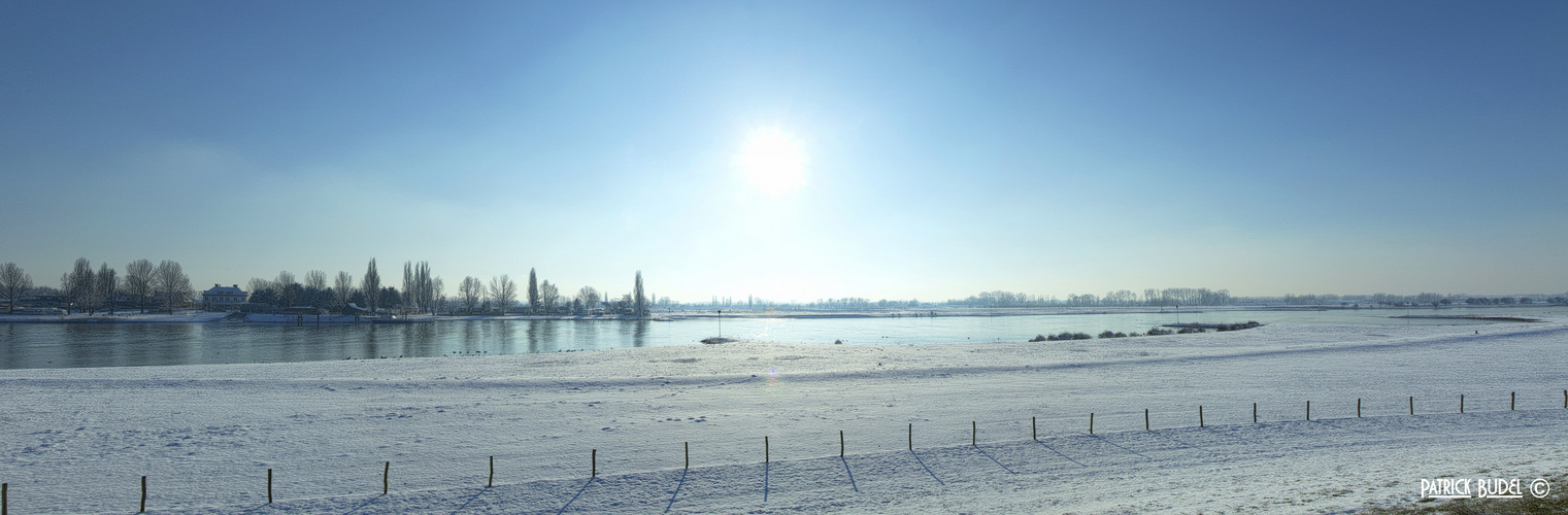 Snowy panorama.