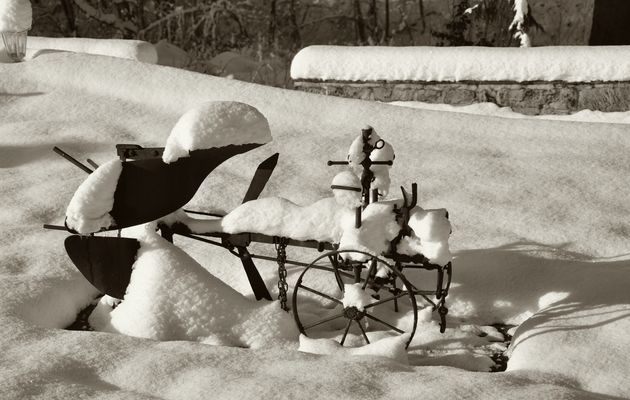 Snowy plough