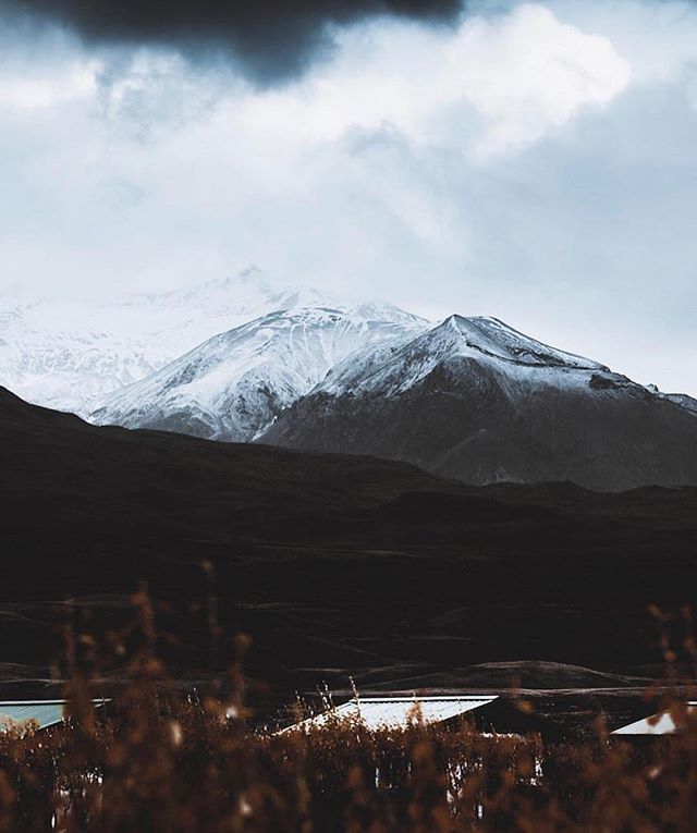 Snowy Volcano!