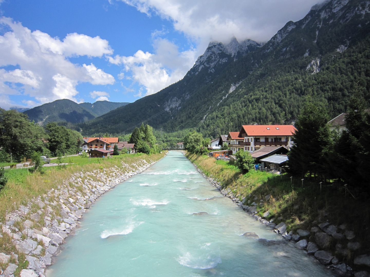 So blau kann ein Fluß sein