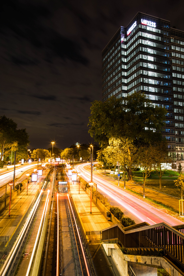 so bunt kann die Nacht sein