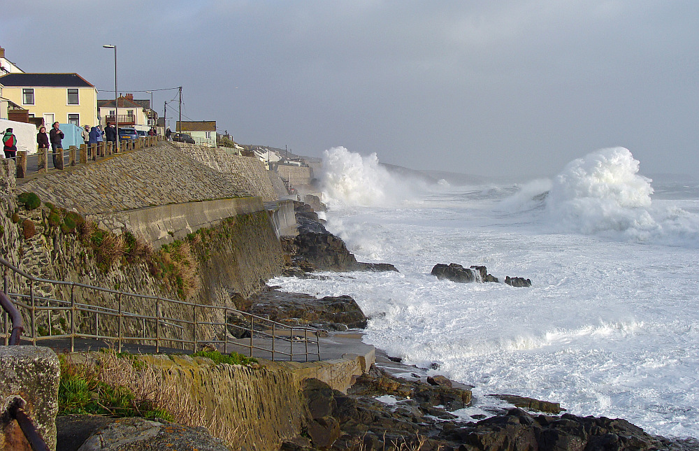 So, dann woll´n wir mal - Frühlingswindchen in Porthleven am 10.03.2008 I