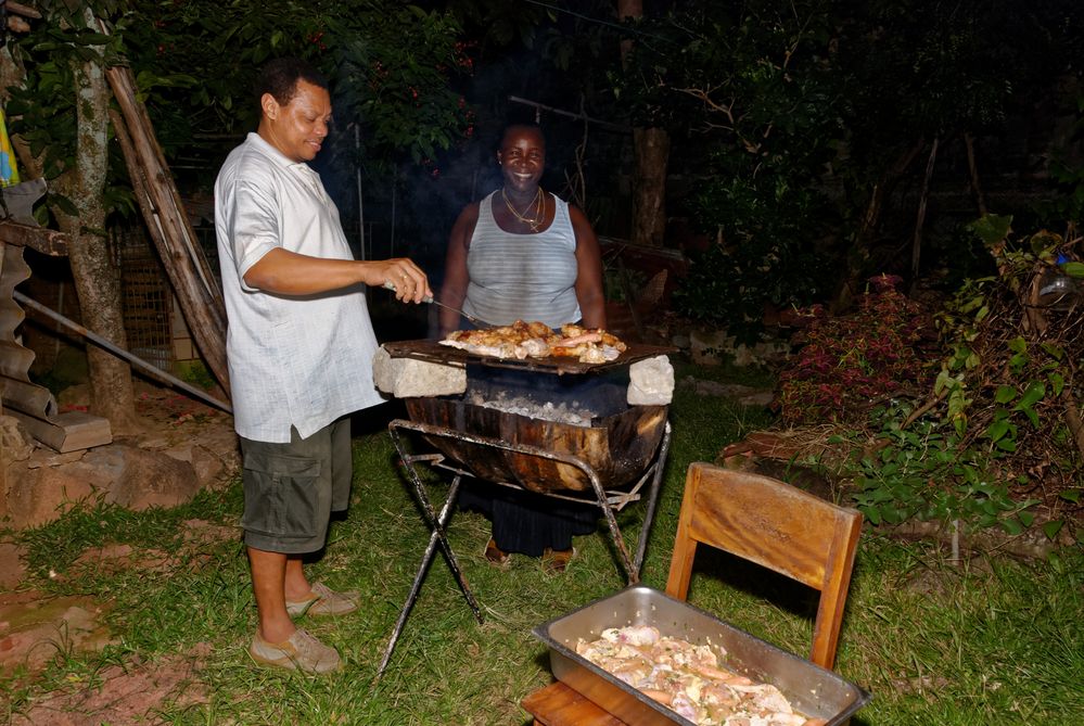 So ein Grill darf durchaus auch mal eine andere Form und Größe haben...