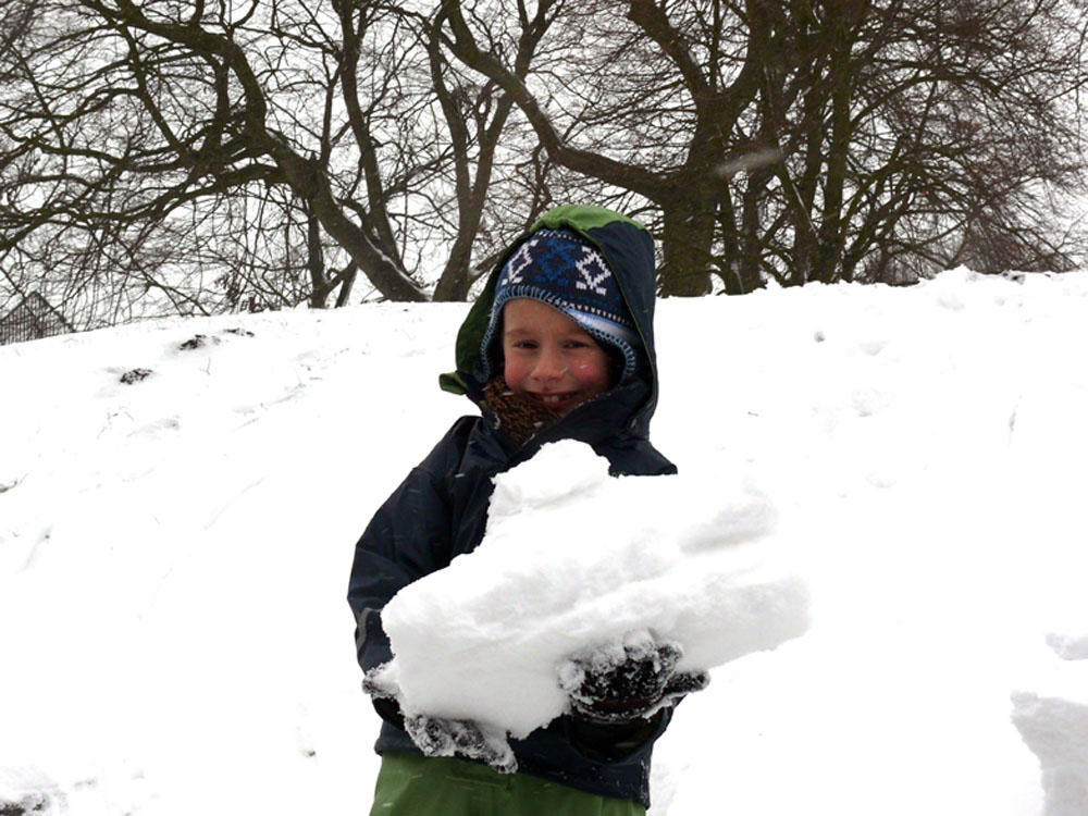 So ein großer Schneeball