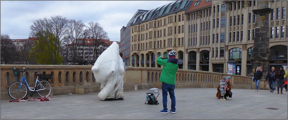 So ein schönes Erinnerungsfoto aus Berlin ...