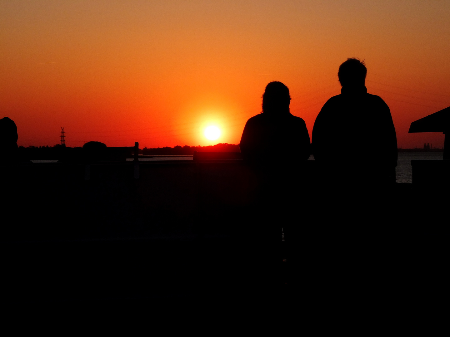 so ein Sonnenuntergang