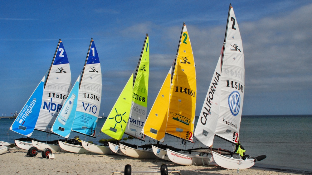 So ein (Wind)-Jammer, keine Brise über der Ostsee