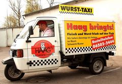 So ein Wurst-Taxi......