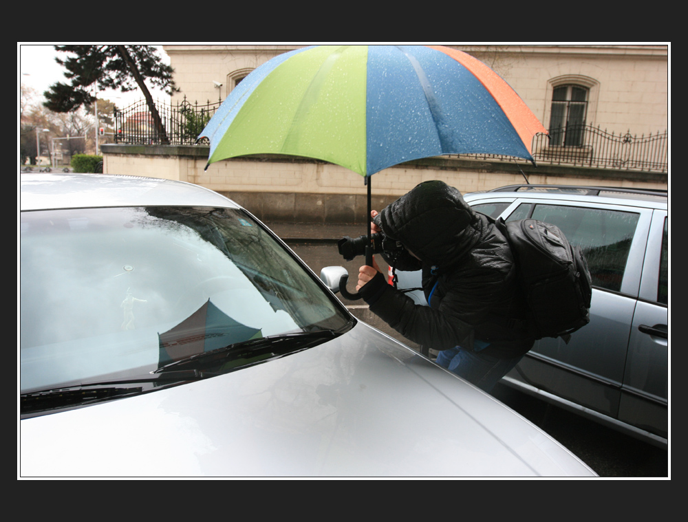 so eine art making of...: feat. "the umbrella-man"