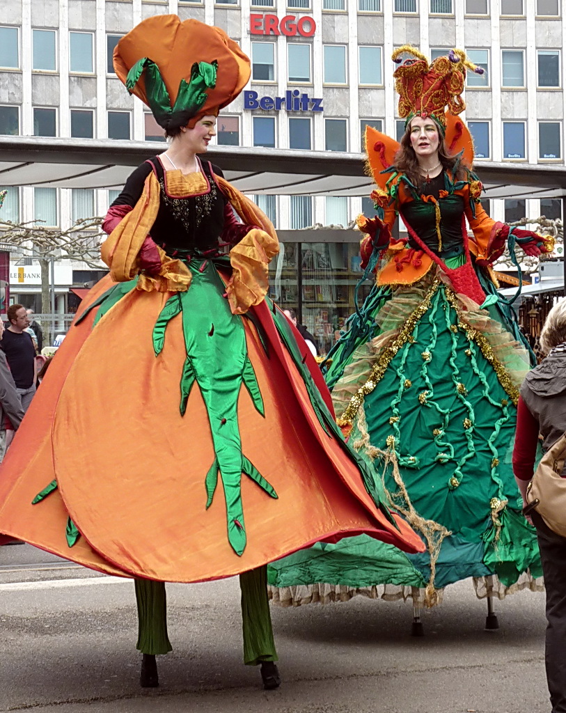 so farbig kommt der Frühling.......