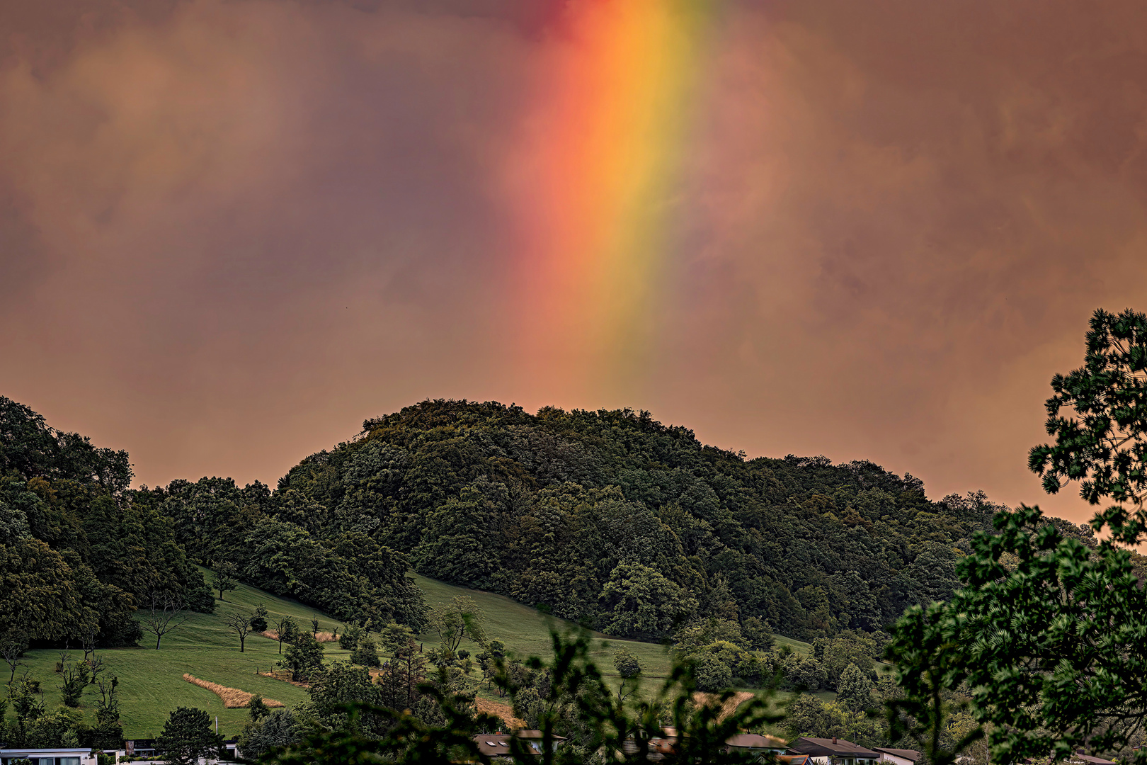 So hat sich vorgestern der Regen verabschiedet