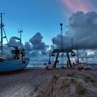 So kommen sie an Land - Fischkutter am Slettestrand