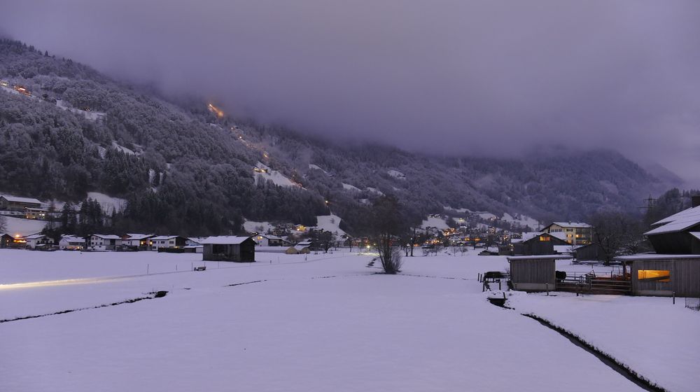 ...so langsam kommt die Nacht...