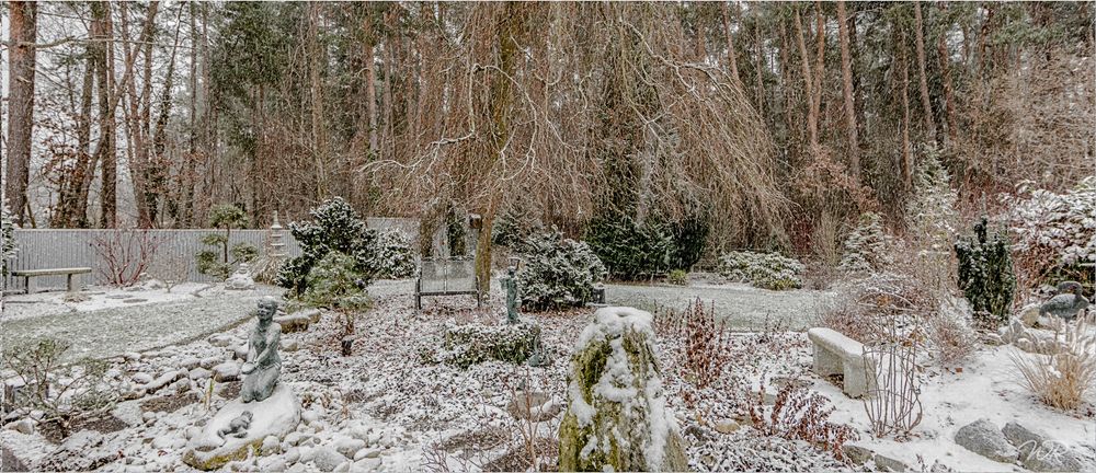 So langsam setzt der erste Schnee ein