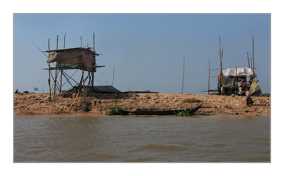 So leben die Menschen am Tonle Sap