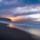 São Miguel Santa Bárbara Beach, Azoren 