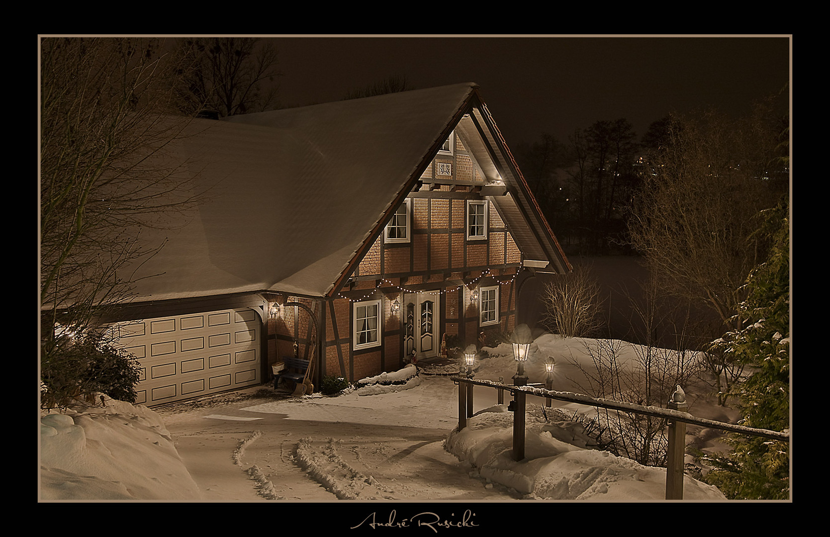 So muss der Weihnachtsmann wohnen!  | HDR |