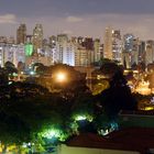 São Paulo - residential buildings at night