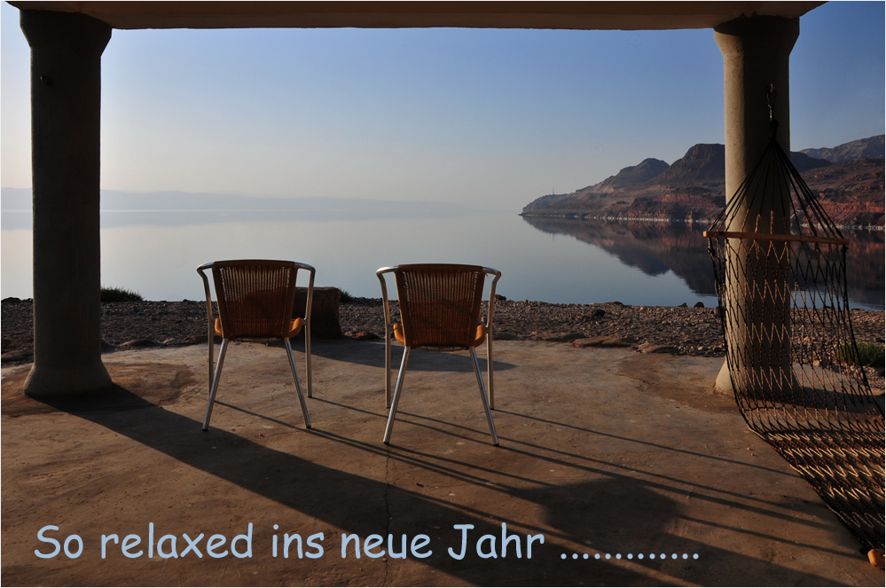 * So relaxed ins neue Jahr ......................