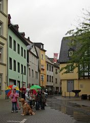 ~ so richtiges Wetter für den gemeinsamen Schulweg ... ~