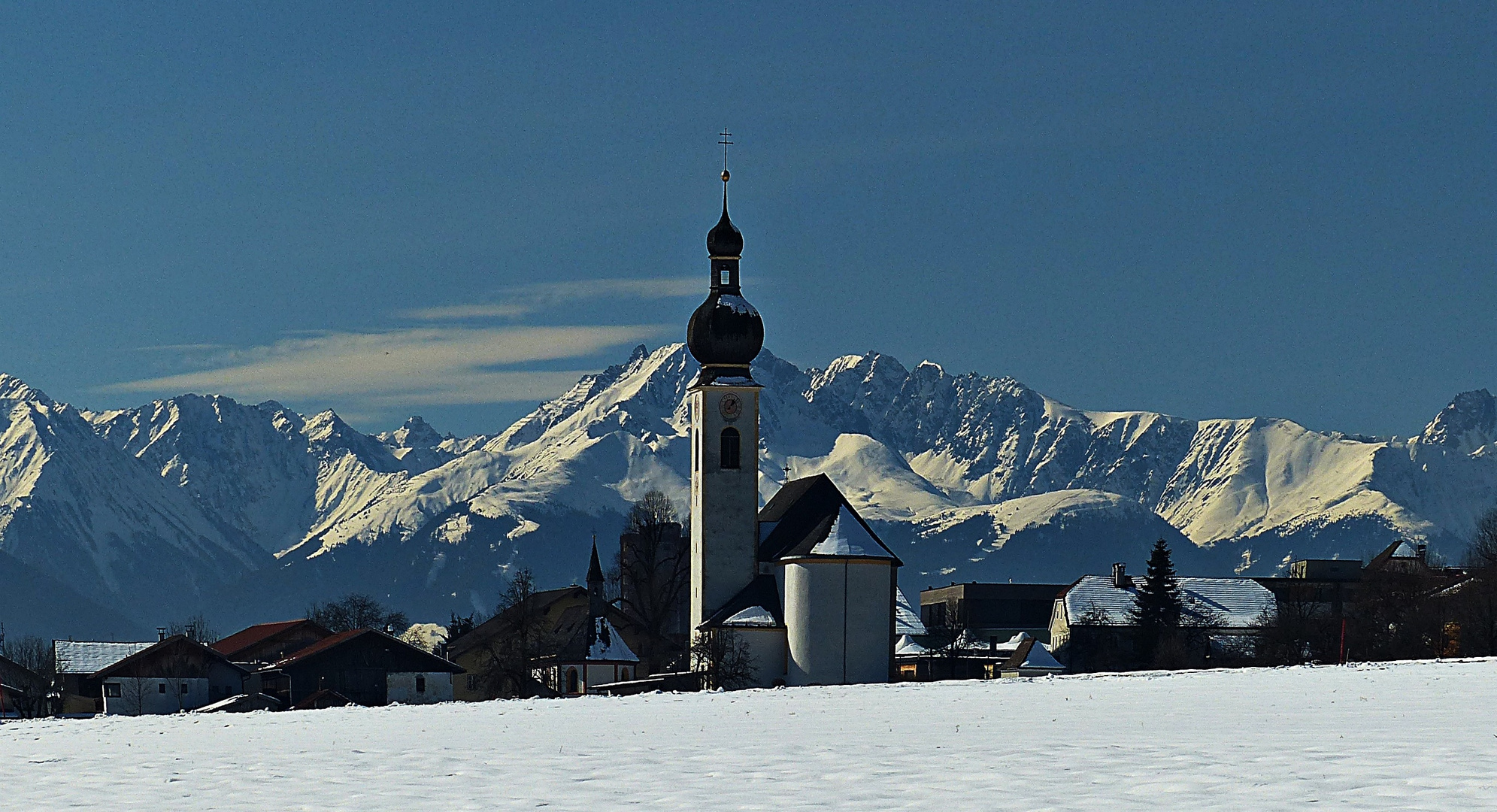 So sah es gestern in Tirol aus