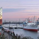 So schön geht die Sonne in der Elbphilharmonie unter