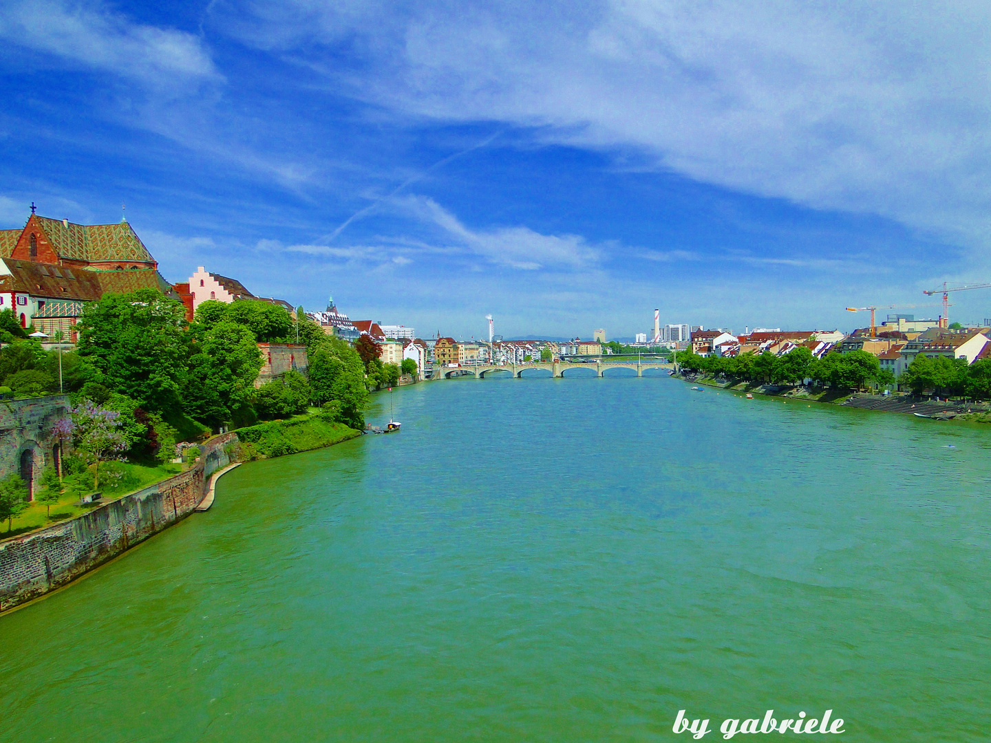 So schön ist es am Rhein