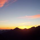 so schön ist sonnenaufgang in den alpen