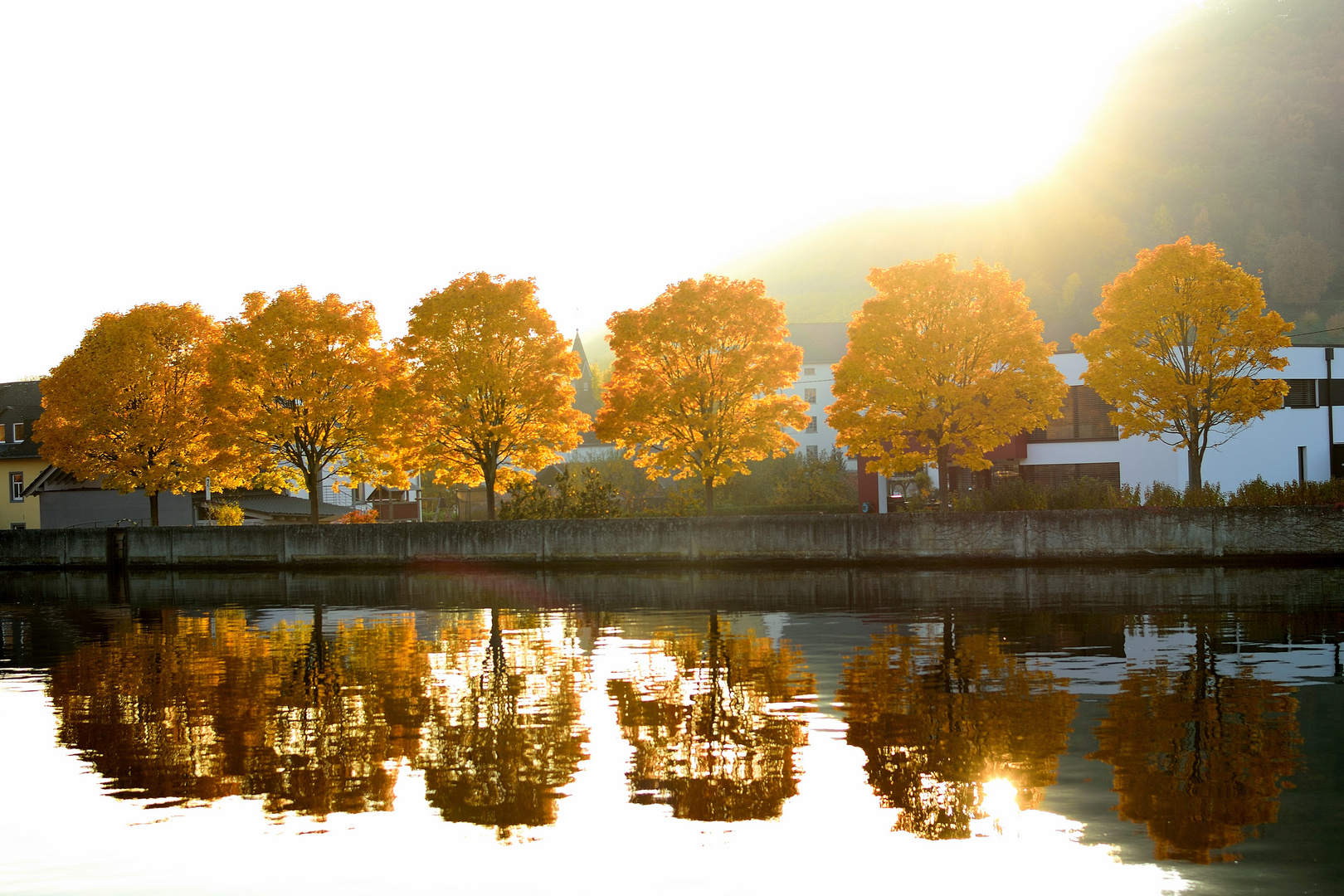 So schön kann der Herbst sein ! Foto & Bild landschaft, bach, fluss