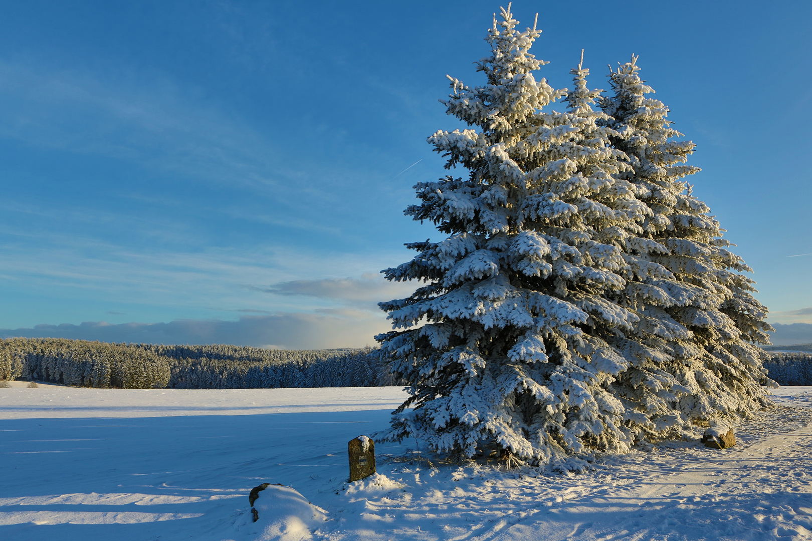 So schön kann der Winter sein.