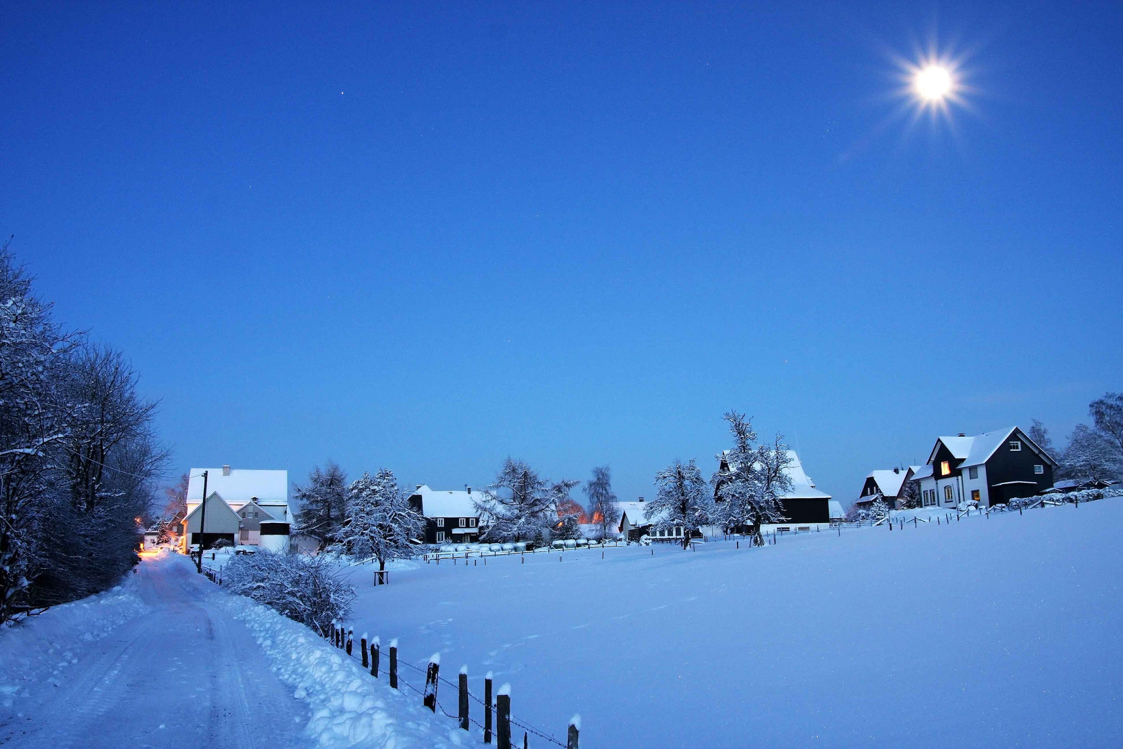 So schön kann der Winter sein...