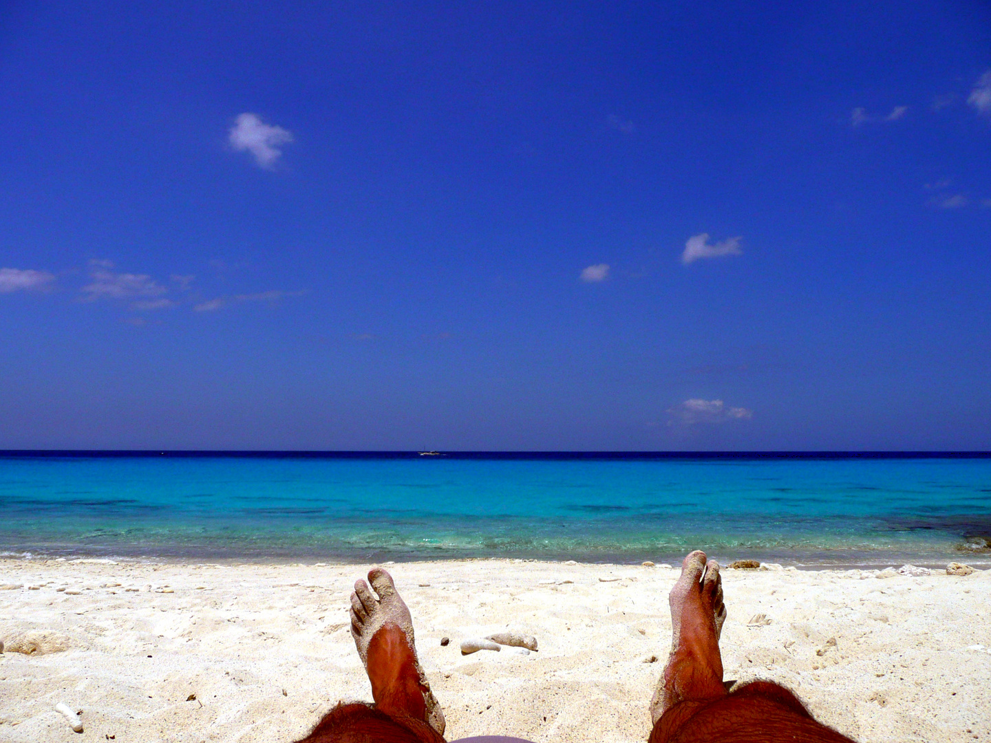 SO schön kann es am Strand sein...