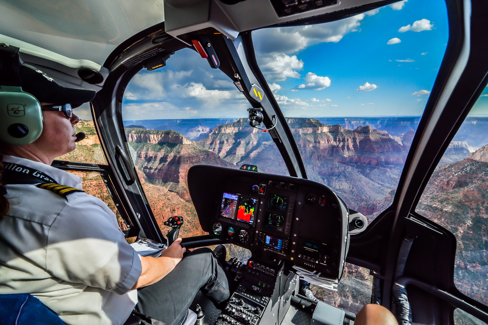 So schön kann fliegen sein.... Grand Canyon - Juni 2014