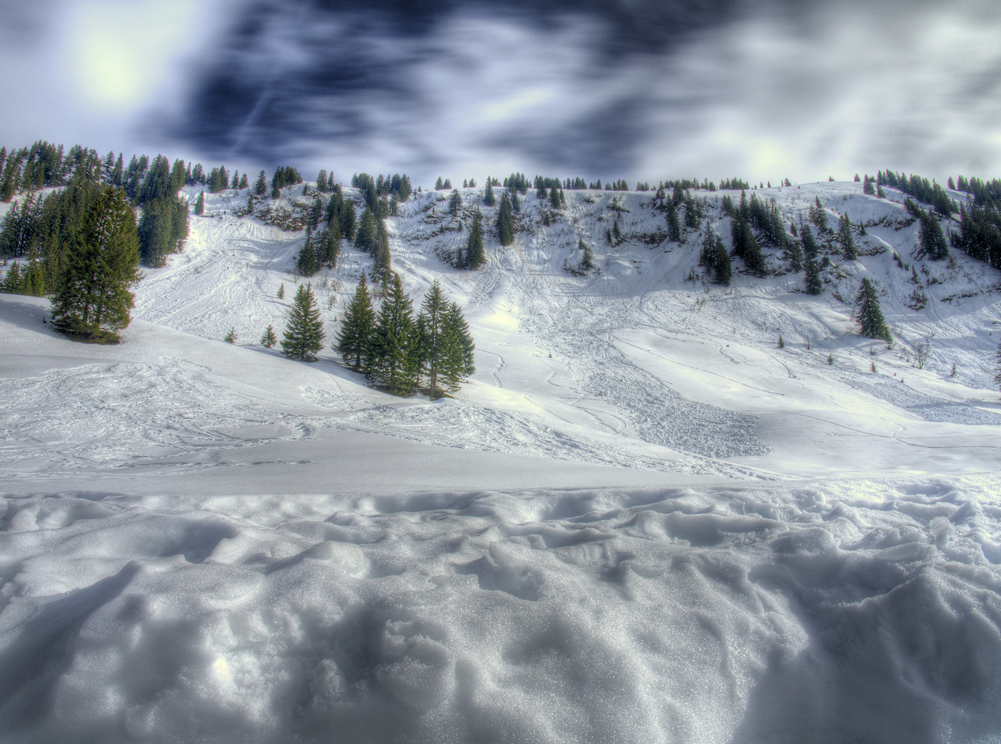 So schön kann Schnee sein