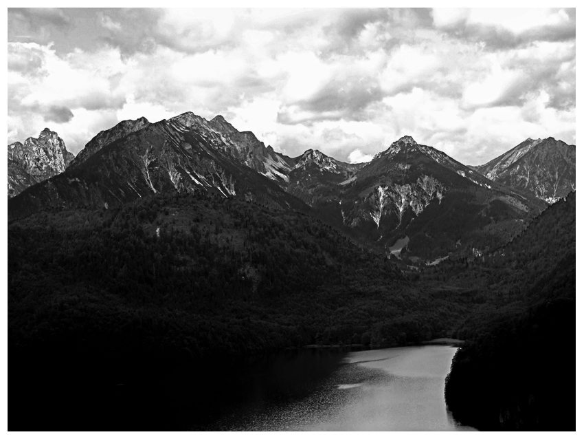 So sehe ich sie-die Alpen